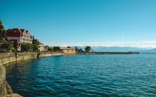 Uferpromenade in Langenargen am Bodensee