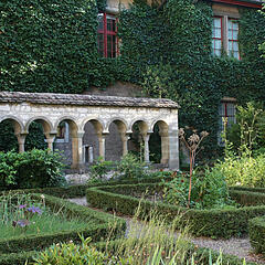 Parkanlage des alten Klosters in Schaffhausen