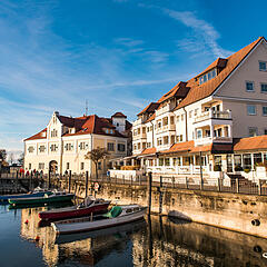 kleiner Hafen in Langenargen