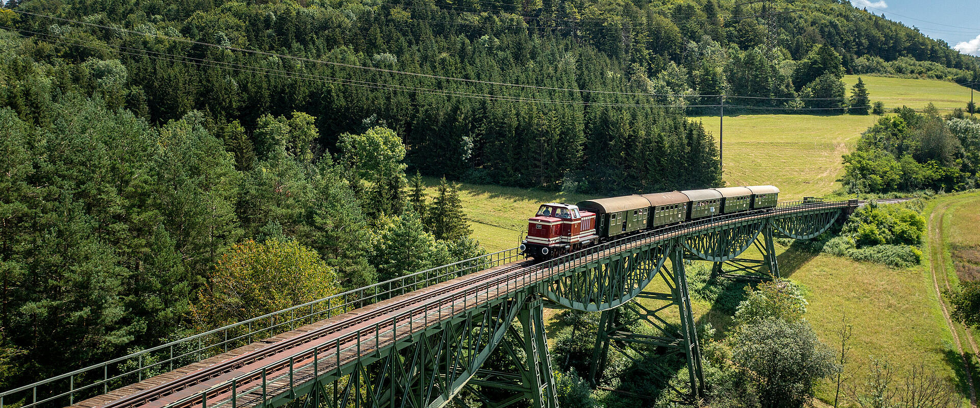 Eisenbahnwandern bei Blumberg