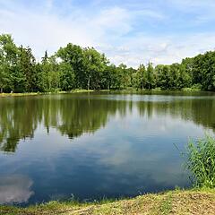 schöner Tag am Weiher