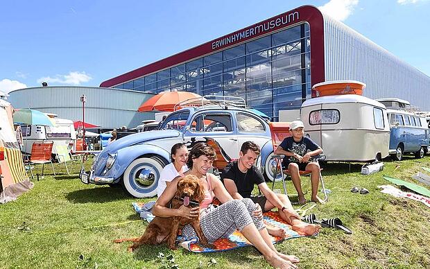 Abwechslungsreiches Programm Oldtimer-Camping