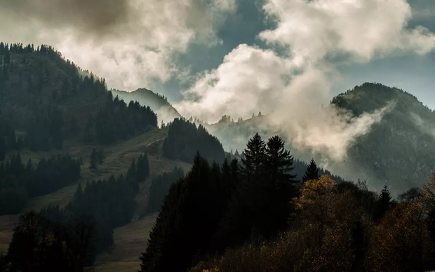 Die Strecke Alpenpanorama