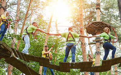 Kletterparks am Bodensee