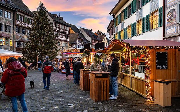 Weihnachtm&auml;rkte auf der Schweizer Seite