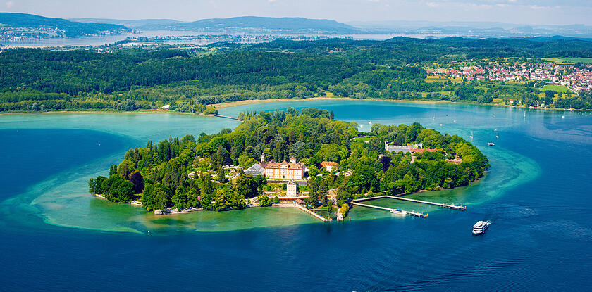 Die schönsten Inseln am Bodensee