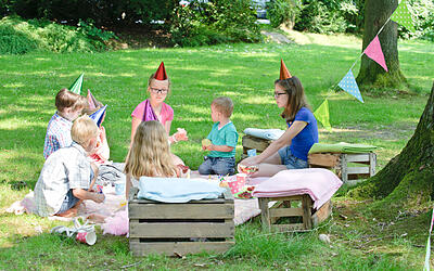 Kindergeburtstag Kindergeburtstag in freier Natur