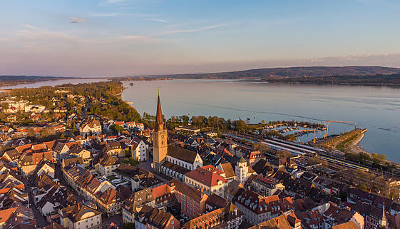 Die Stadt Radolfzell am Bodensee