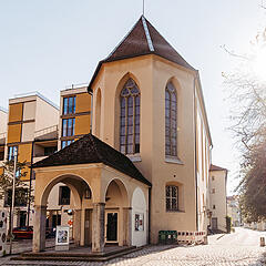 Außenansicht des Stadttheaters in Lindau Außenansicht des Stadttheaters in Lindau