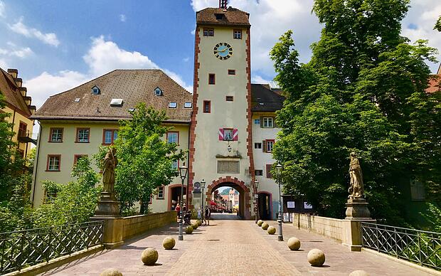 Unteres Tor (Basler Tor) in Waldshut (Baden-W&uuml;rttemberg)