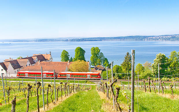 Züge am Bodensee Bequem Reisen