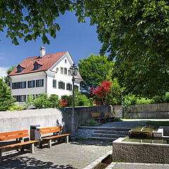 Park in der Oberstadt in Bregenz