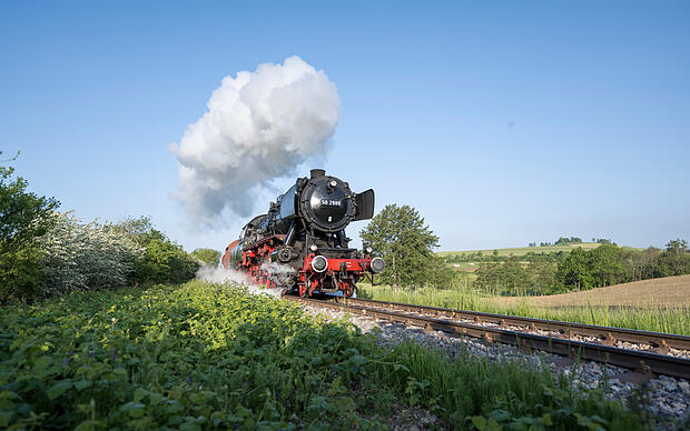 Unterwegs mit der „Sauschwänzlebahn“ Unterwegs mit der Bahn