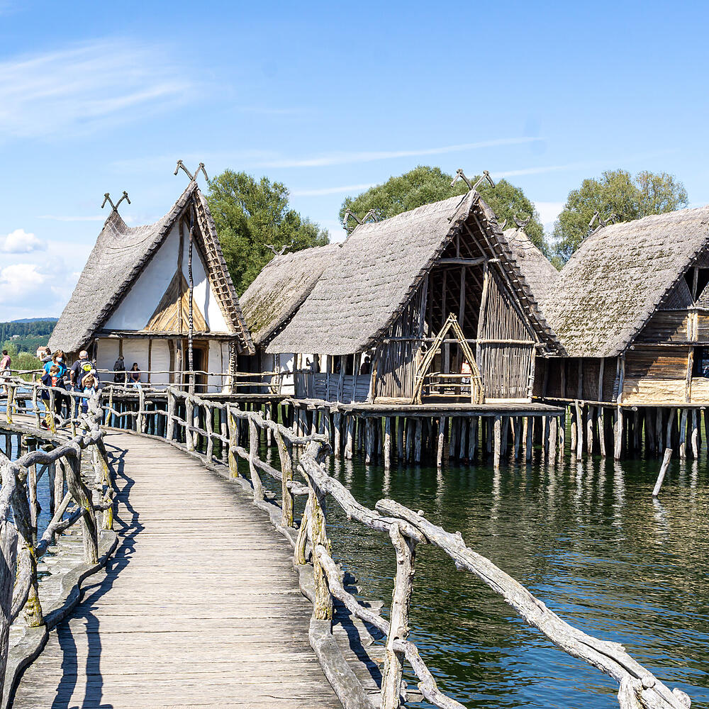Pfahlbaumuseum in Unteruhldingen am Bodensee