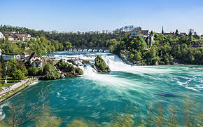 Spektakulärer Rheinfall