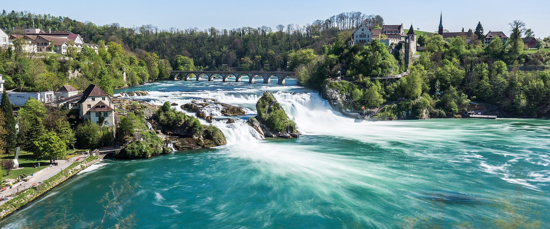 Spektakulärer Rheinfall