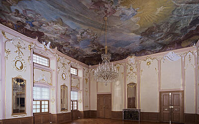 Veranstaltungen im Neuen Schloss Meersburg Spiegelsaal im Neuen Schloss Meersburg