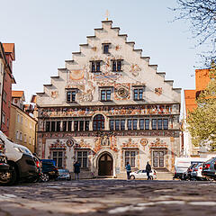 Altes Rathaus in Lindau von der Rückseite Altes Rathaus in Lindau von der Rückseite