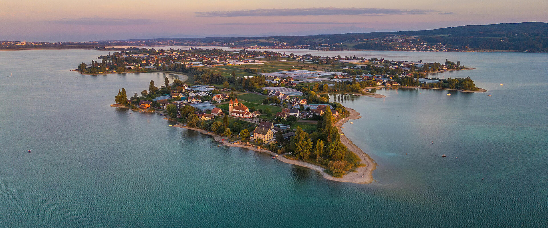 Camping auf der Insel Reichenau