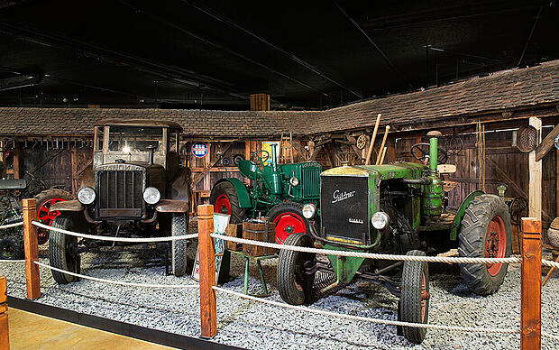Die Ausstellung Traktorenausstellung