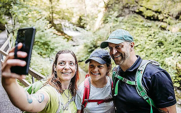 Premiumwandern durch die Hausbachklamm Premiumwanderwege