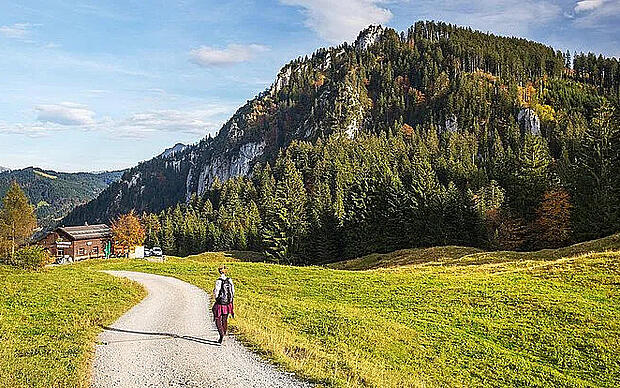 Wanderdrehkreuz über Hohenems Alpenrheintalden