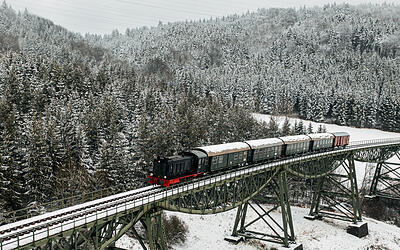 Nikolausfahrten bei der „Sauschwänzlebahn“