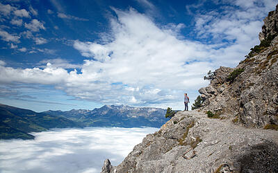 Höhenwandern über Liechtenstein