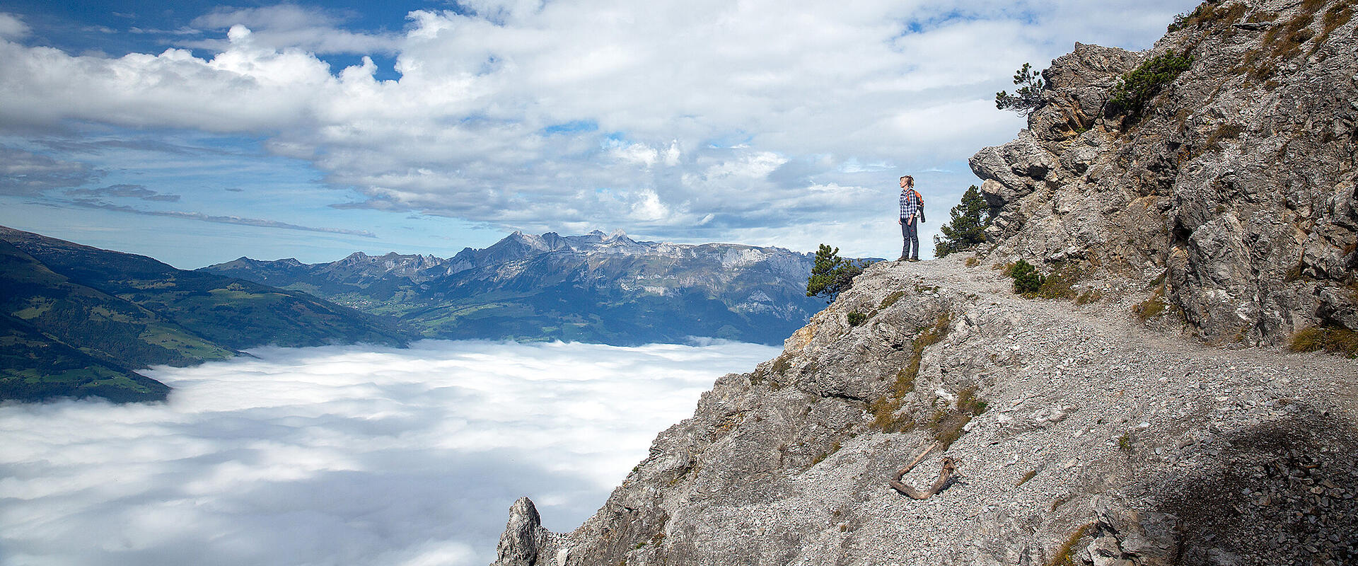 Höhenwandern über Liechtenstein