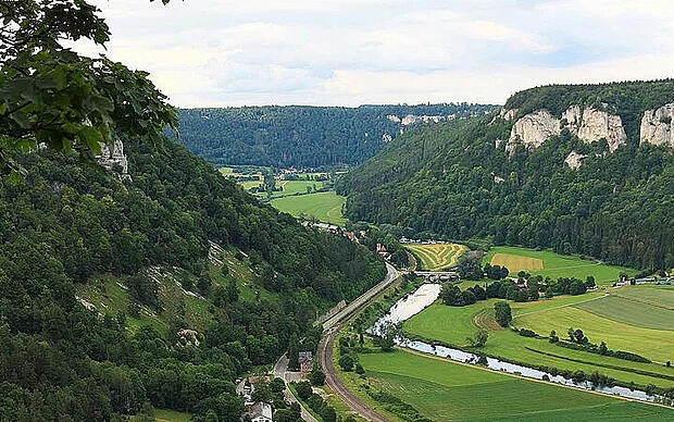 Donau-Radeln - mehr als "nur" der Donauradweg Donautal