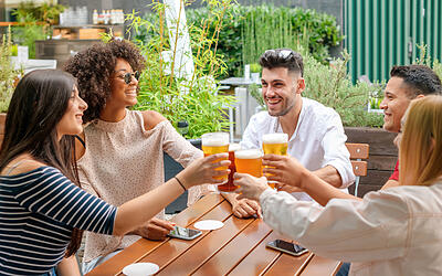 Biergärten am Bodensee