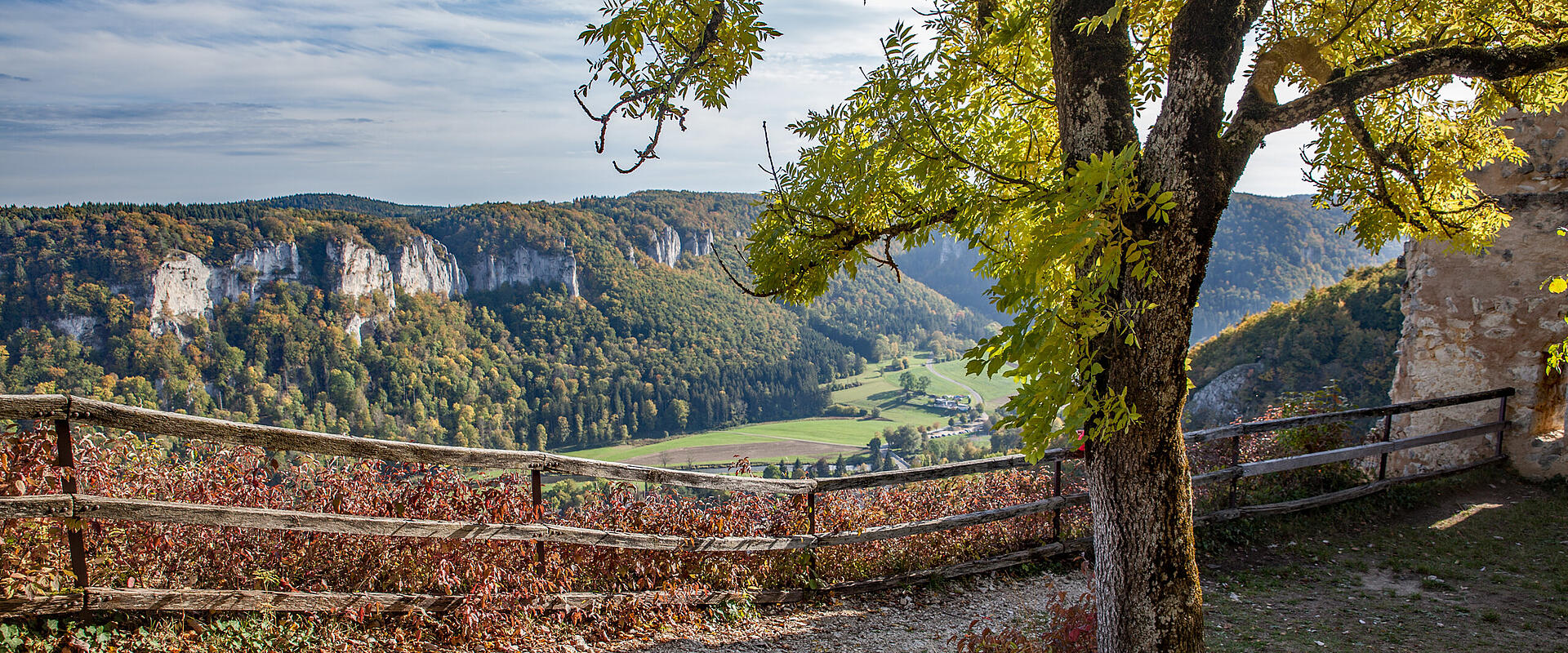 Paradiesischer Rundweg in der Quellregion Donau