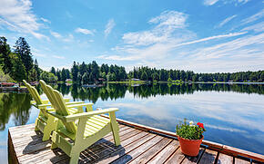 Ferienh&auml;user direkt am See