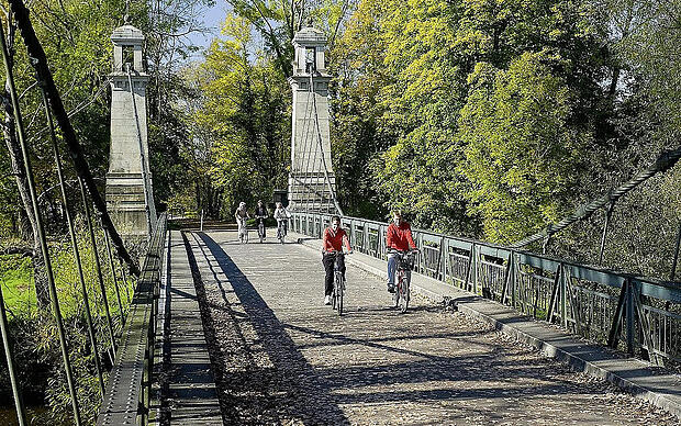 Kressbronner Umland Kabelhängebrücke
