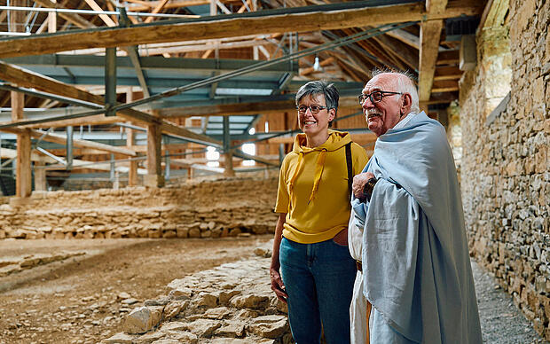 R&ouml;mer auf dem Weg nach Br&auml;unlingen